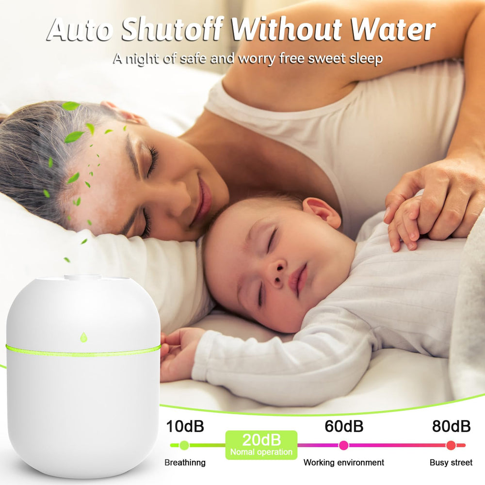 Auto-off safety feature on essential oil diffuser