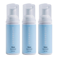 Autobrush fluoride-free foaming toothpaste for adults, mint flavor