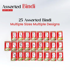 Avador skin-friendly adhesive bindis ensure comfortable all-day wear