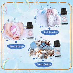 Cool Mint aroma bottle from AVEOIRA 6x10ml set