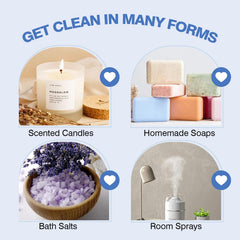 Soft Powder aroma bottle from AVEOIRA 6x10ml set