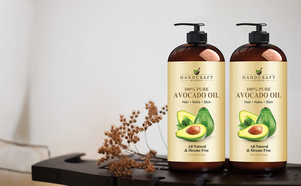 Aromatherapy and massage with avocado oil carrier oil