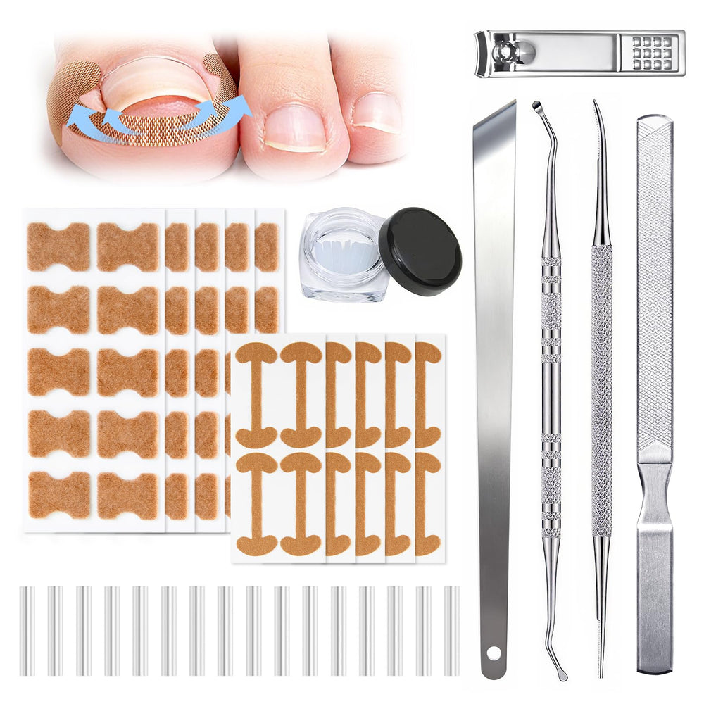 awrose ingrown toenail corrector set packaging shown for at-home care