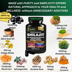 AyBet Shilajit with Sea Moss
