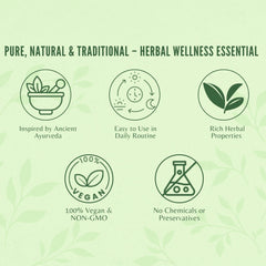 Non-GMO, gluten-free, vegan Centella asiatica powder