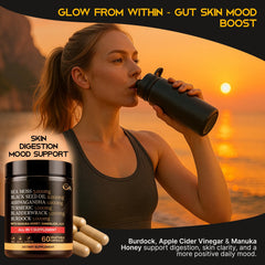 Ingredients: sea moss, burdock root, turmeric and black pepper