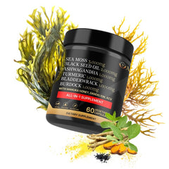 FDA-registered facility; vegan and gluten-free supplement