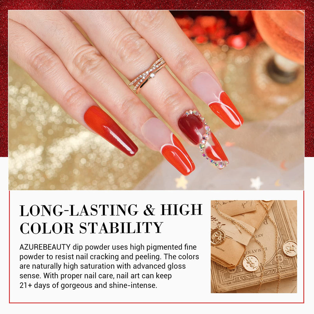 AzureBeauty champagne-sparkle powder gives champagne glow and shine.