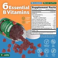 Gummies with natural strawberry flavor