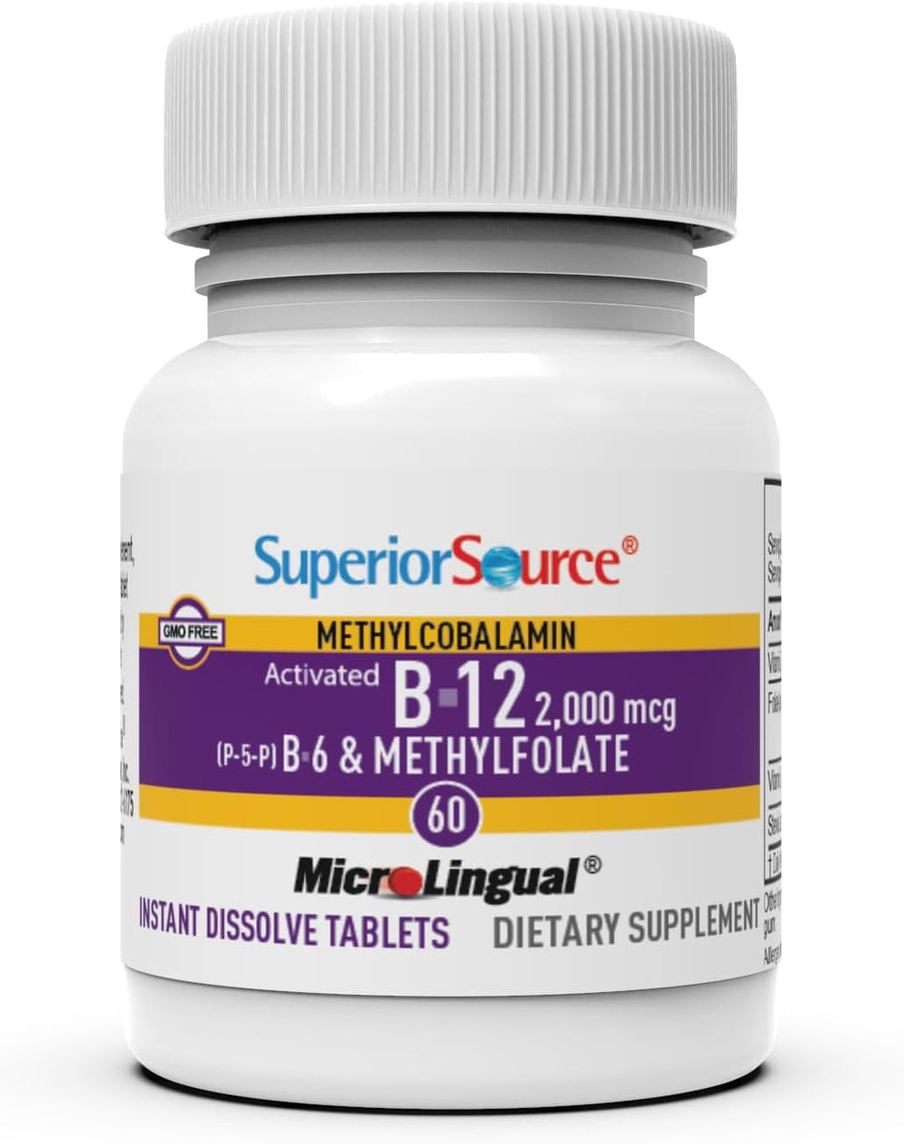Label highlighting B12 methylcobalamin active form