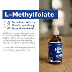 B12 forms and L-methylfolate in the B complex