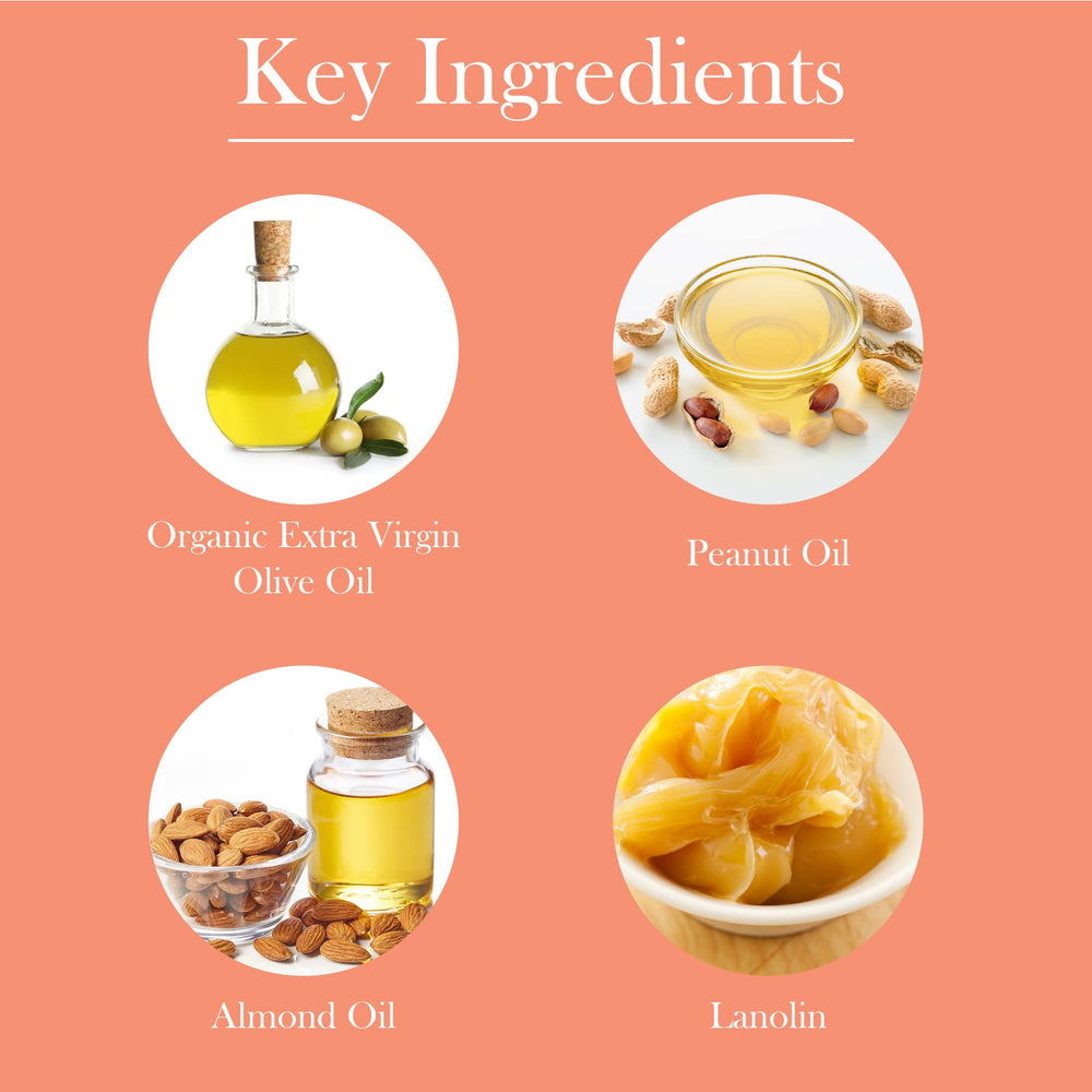 Creamy lotion texture for nourishing skin