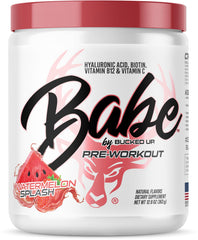 Babe Pre Workout for Women Watermelon Splash front label