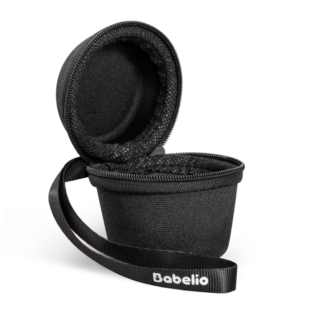 BABELIO pocket mini travel case front view showing compact protection