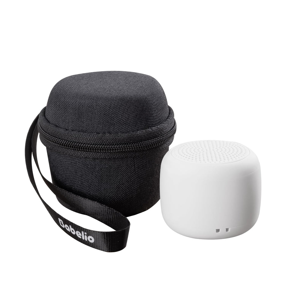 BABELIO pocket mini travel case interior with secured cable for organized packing