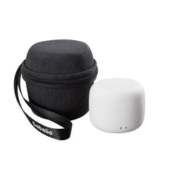 BABELIO pocket mini travel case interior with secured cable for organized packing