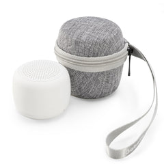 BABELIO portable white noise machine grey front view aids focus and better sleep