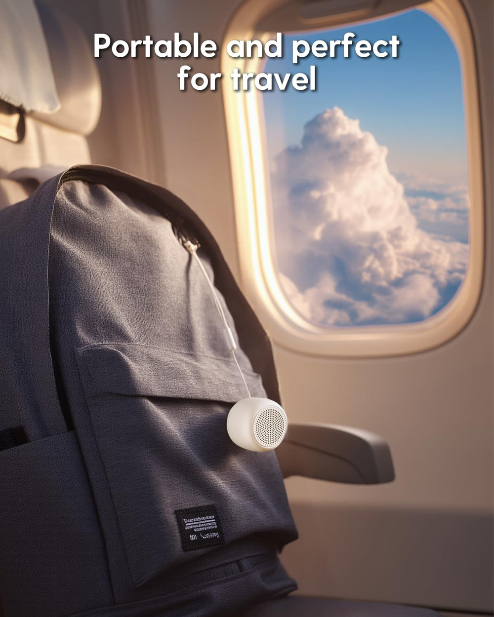 BABELIO travel-friendly sound machine supports babies, kids, and adults for calmer sleep.