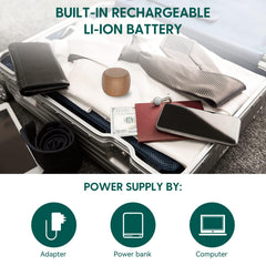 BABELIO-typec-rechargeable enables wireless use and travel-friendly charging