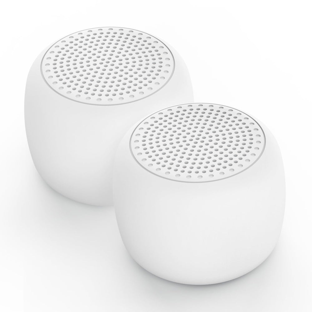 Babelio white noise two-pack travel-ready case showcases easy packing for trips.