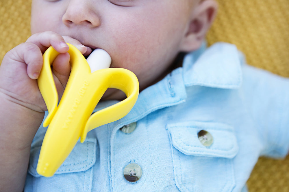 Made in USA Baby Banana infant toothbrush