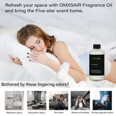 Woody base notes of fir and cedar in Baccarat diffuser oil