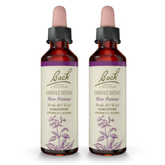 Bach Impatiens 20 mL dropper bottles – 2-pack