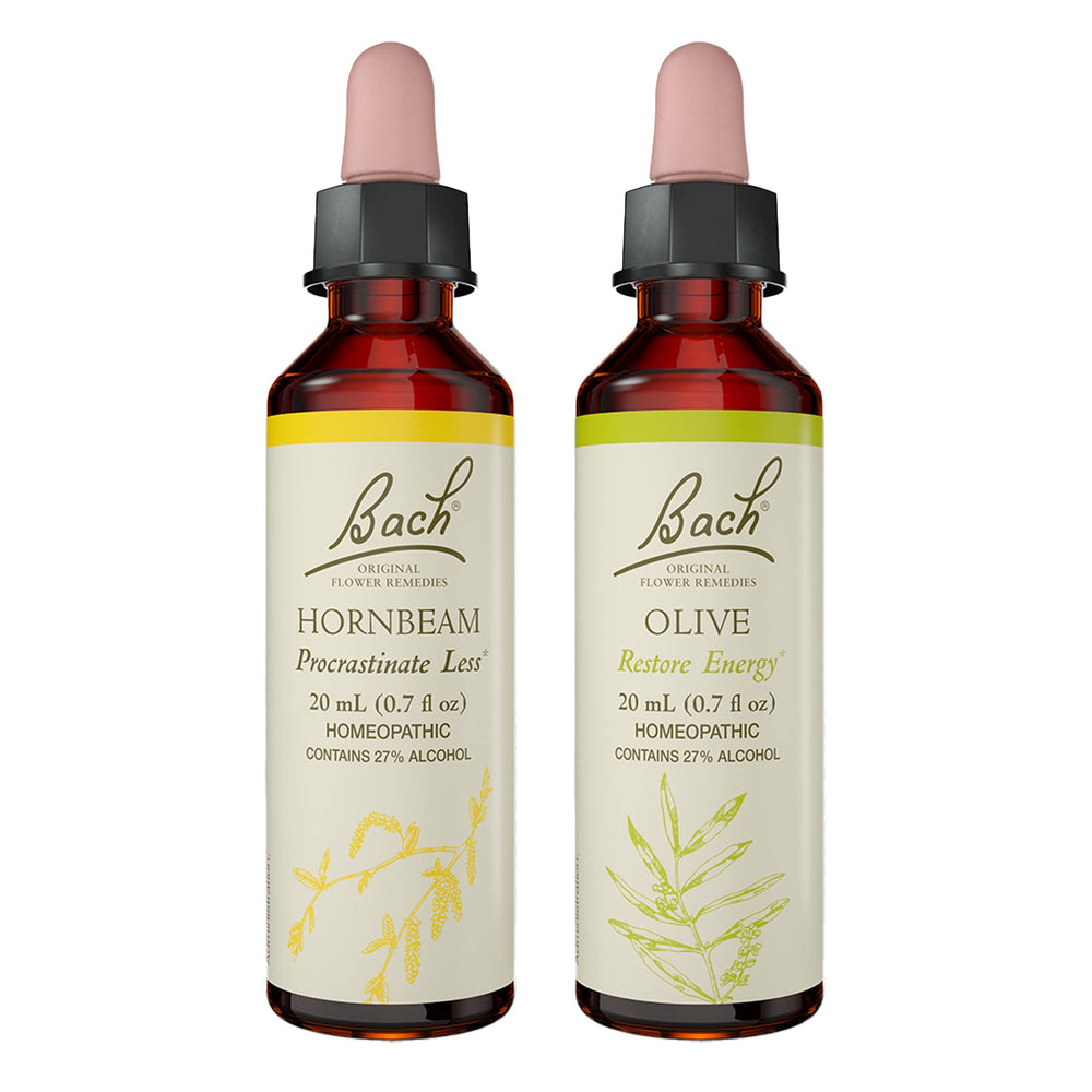 Bach Original Flower Remedies Olive 2-pack 20mL dropper bottles