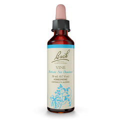 Bach Vine Motivate Not Dominate 20mL dropper bottle