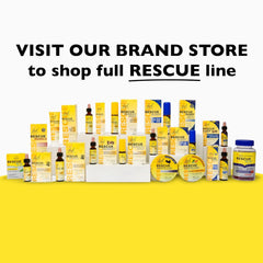 35-count tin of Bach Rescue Pastilles on white background