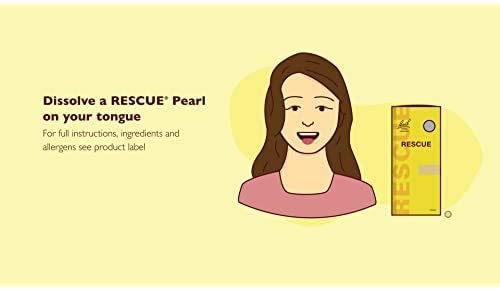Lifestyle scene showing stress relief with Rescue Pearls