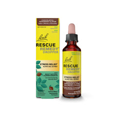 Bach Rescue Remedy Chocolate Peppermint 20mL bottle – front view