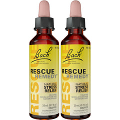 Bach RESCUE Remedy dropper bottles 2-pack, 20 mL each