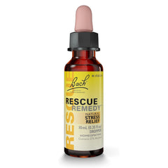 Bach Rescue Remedy Dropper bottle with yellow dropper