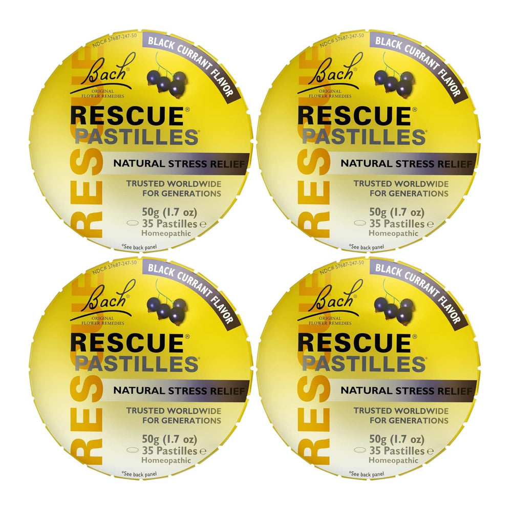 Bach Rescue Remedy Pastilles Black Currant 50g package