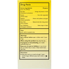 Bottle label highlighting original flower extract blend