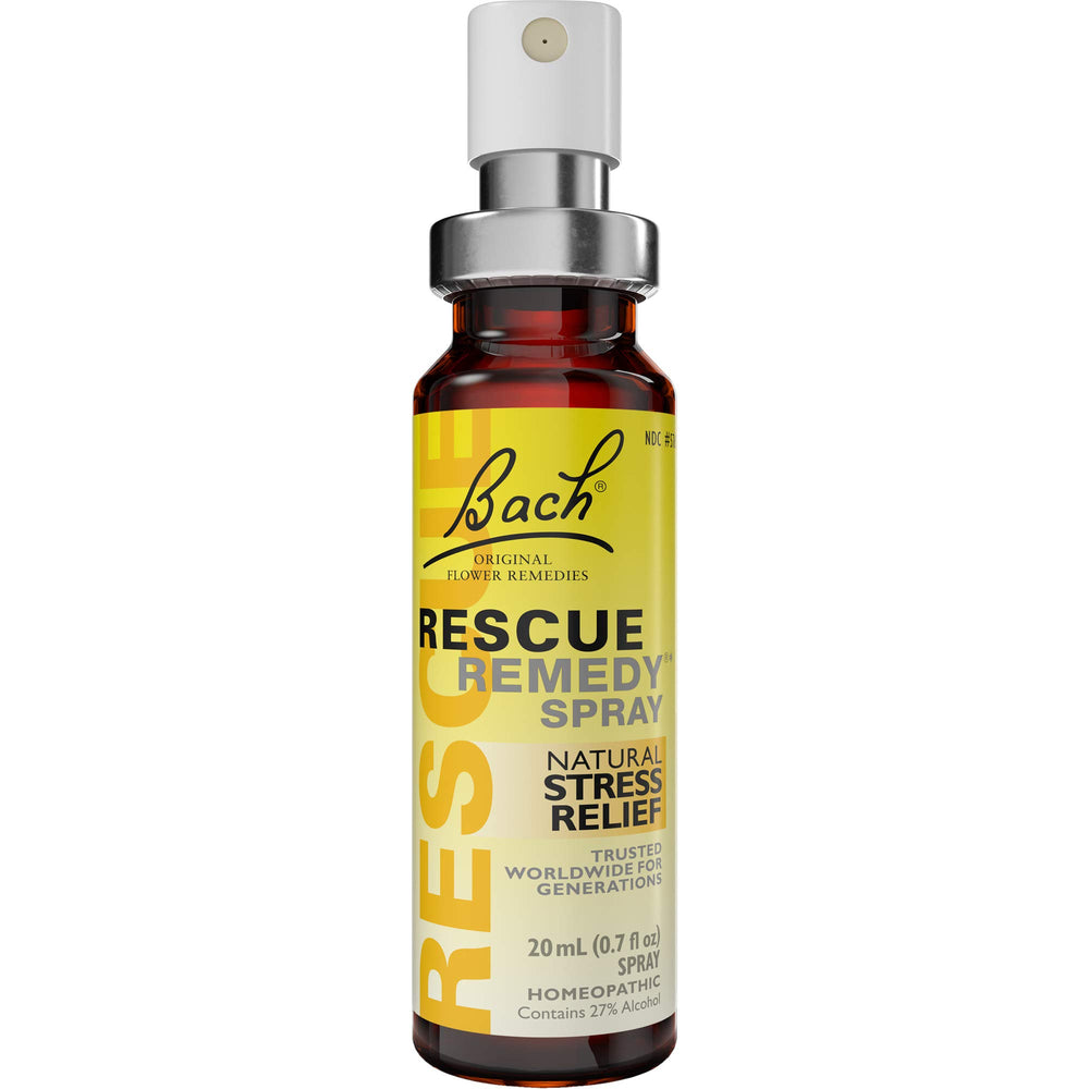 Logo and 85+ years trust message for RESCUE REMEDY