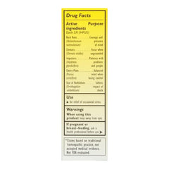 Yellow Rescue Remedy bottle with dropper cap