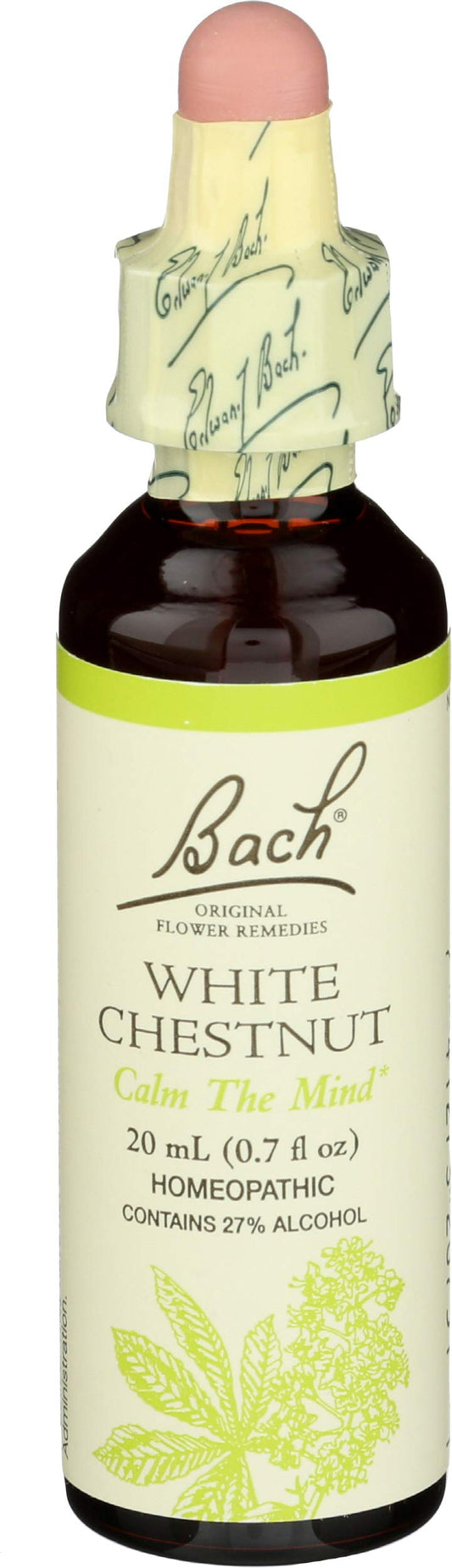 Bach White Chestnut 20 mL dropper bottle product image
