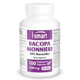 Bacopa Monnieri 1500mg capsules label