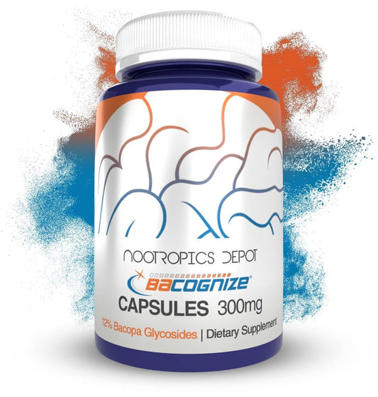 BaCognize Bacopa Monnieri Capsules bottle 300mg 240 count