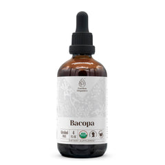 Bacopa USDA Organic Alcohol-Free Tincture bottle 4 oz