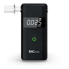 BACtrack Scout breathalyzer in compact black housing