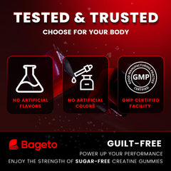 Electrolyte blend (magnesium and potassium) in Bageto gummies