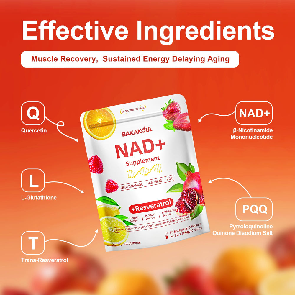 BAKAKOUL NAD orange flavor sachet