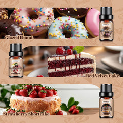 S'mores fragrance oil in a dark amber bottle