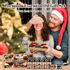 Cinnamon Roll fragrance oil in a dark amber bottle