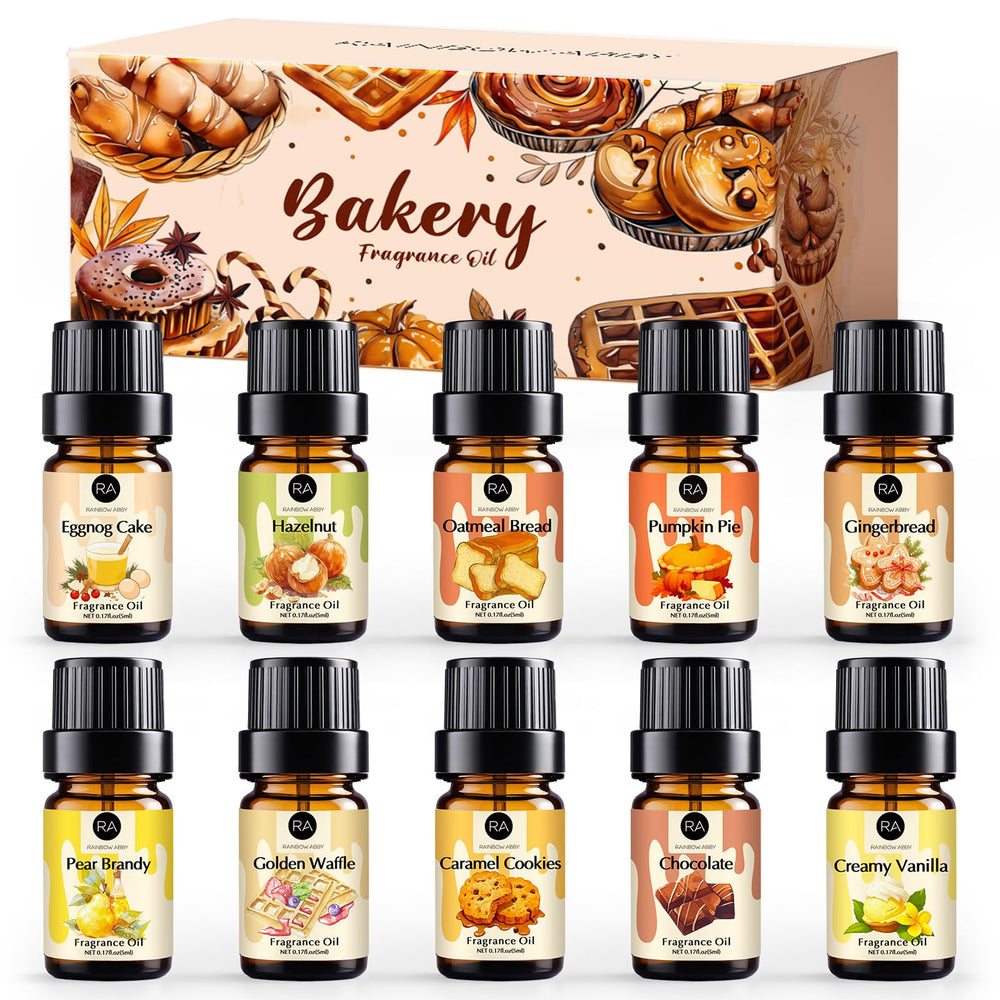 Pumpkin Pie fragrance oil bottle – Bakery Essential Oils Set
