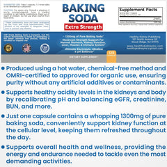 Baking soda capsules in vegan veggie capsule – image 06