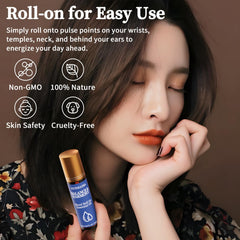 Person holding Balance & Harmony Roll-On for scale